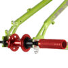 ADAPTADOR - EJE PASANTE & PEGS - 12mm 3/8" 240mm